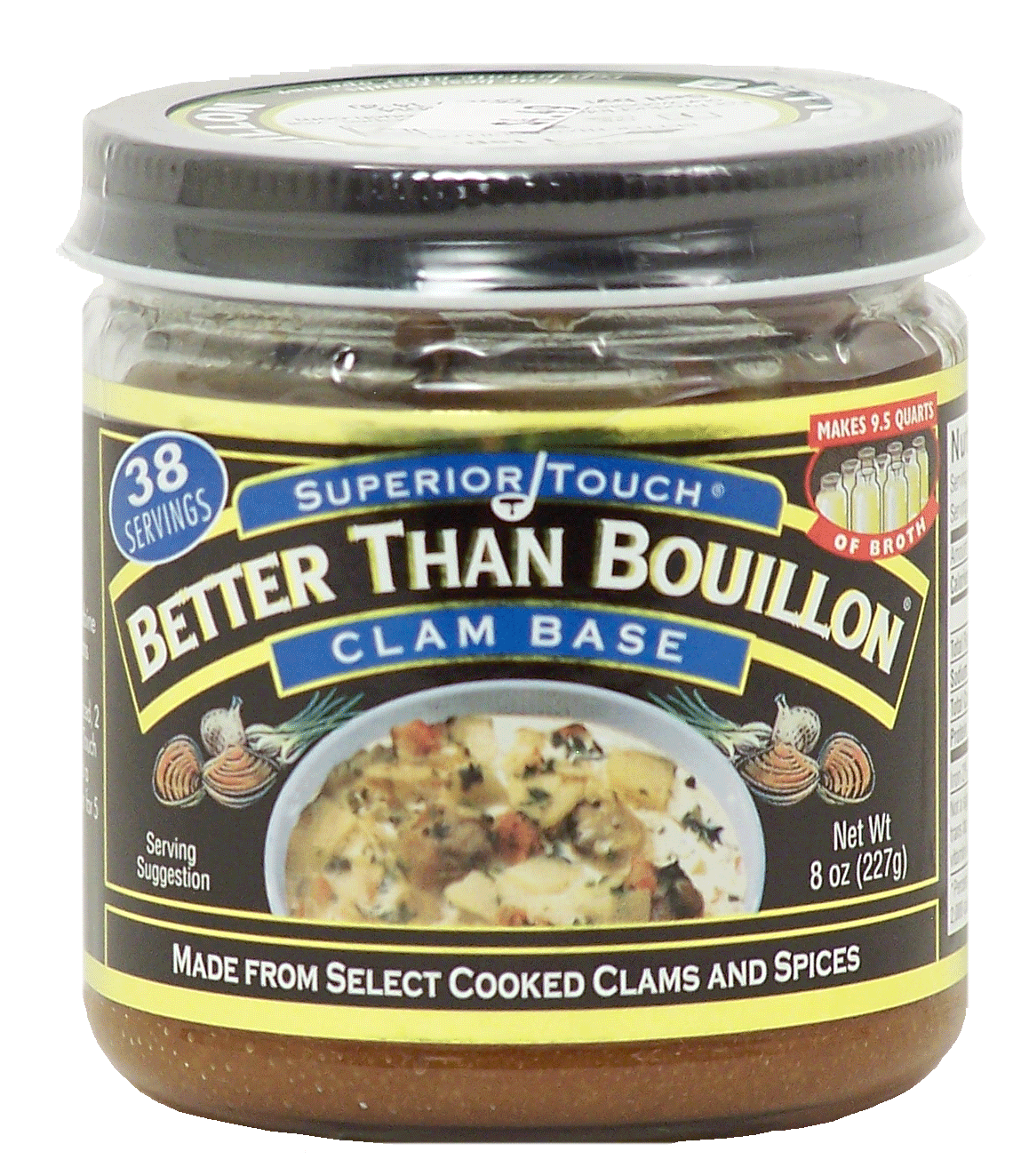 Superior Touch Better Than Bouillon clam base, 38 servings Full-Size Picture